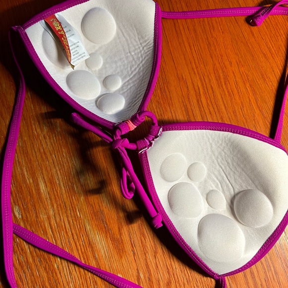 Bikini Wireless Push-up Swim Top - Picture 2 of 7